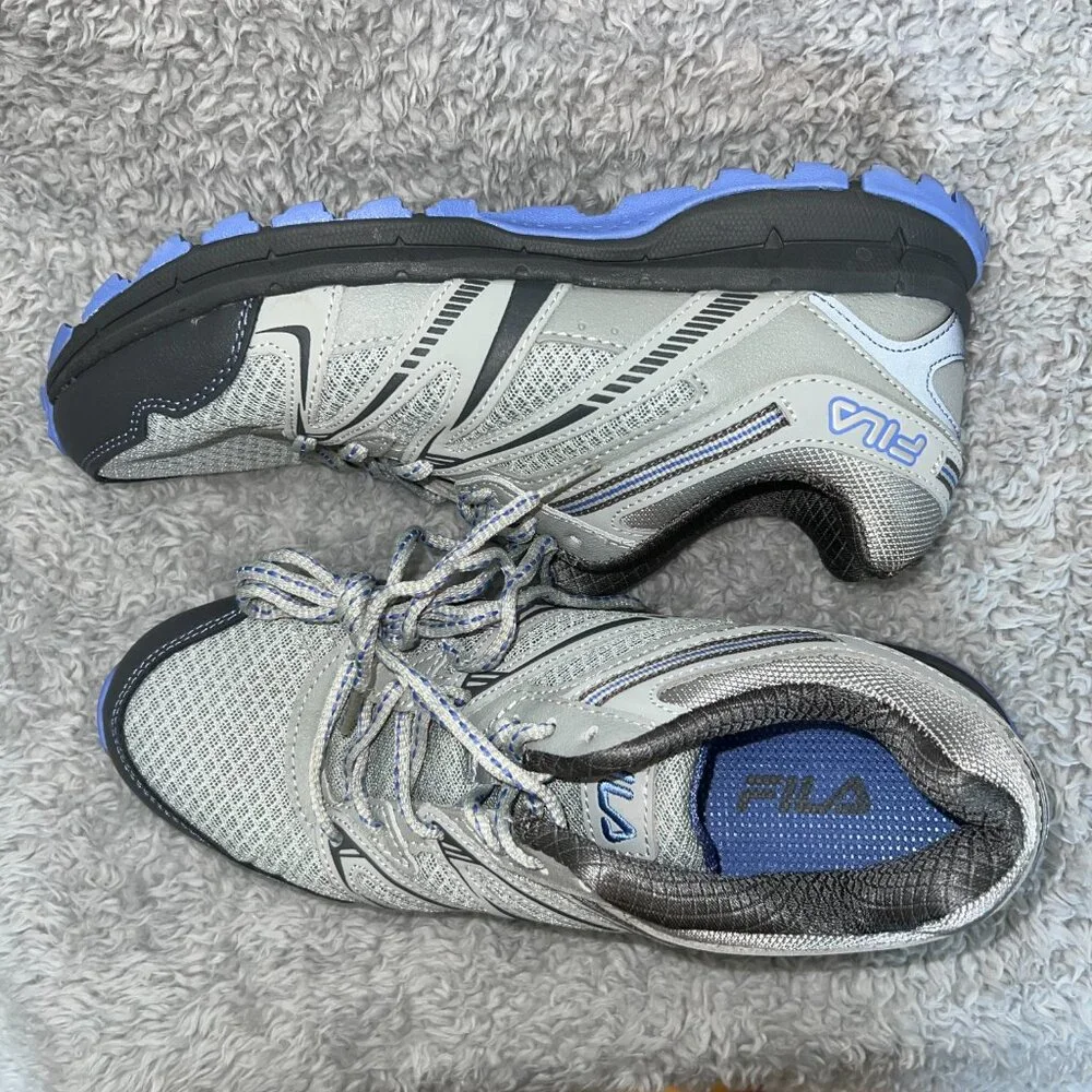 Womens Ladies Athletic Shoes FILA‎ Northampton Trail Running Hiking Sneakers 10